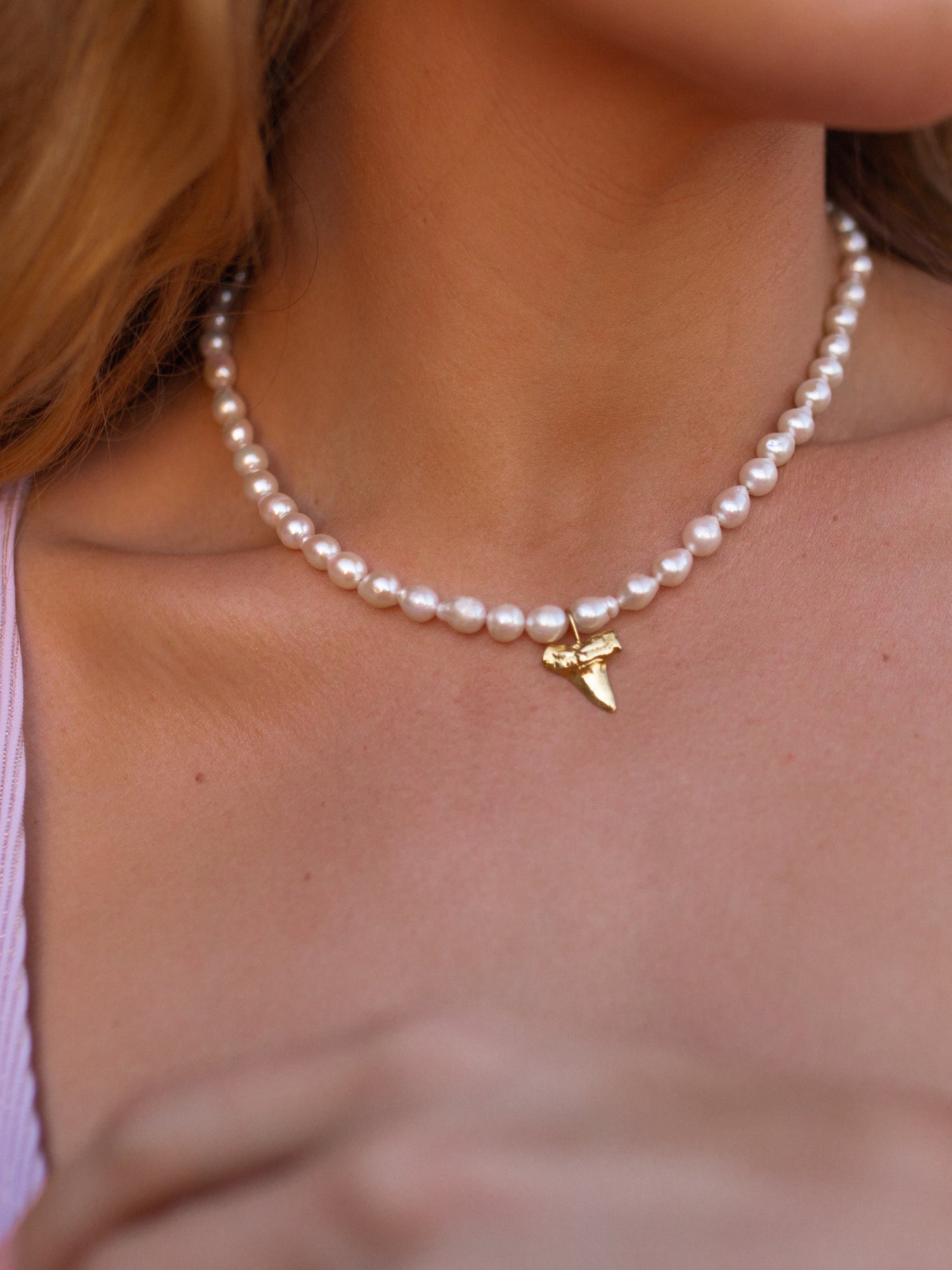 Great White Pearl Necklace